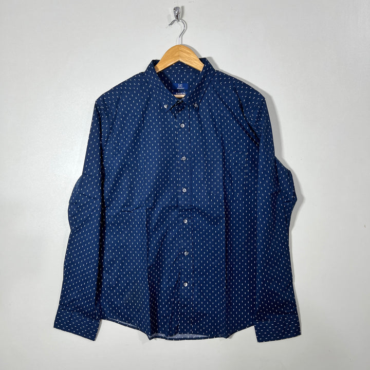 GEORGE BUTTON DOWN COTTON SHIRT