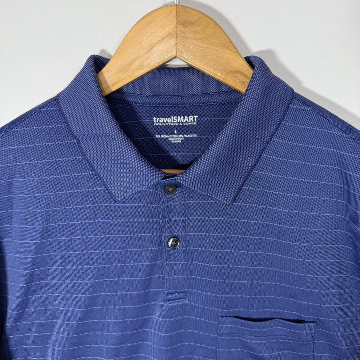 ROUNDTREE & YORKE LONG SLEEVES SPORT POLO TSHIRT