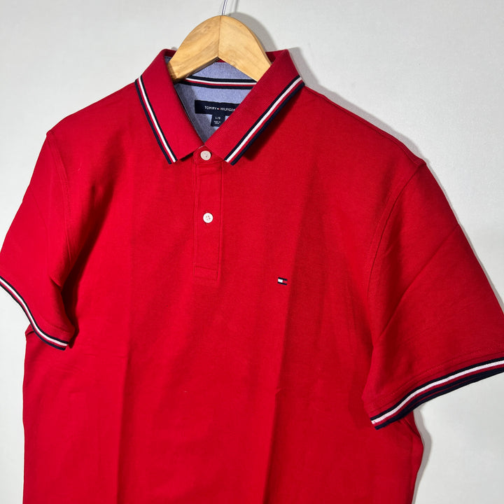 TOMMY HILFIGER COTTON POLO TSHIRT