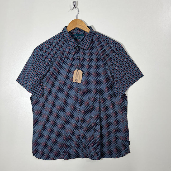 PERRY ELLIS HALF SLEEVES SHIRT
