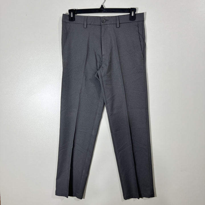 HAGGAR IN MOTION COMFORT FLEX WAISTBAND PERFORMANCE PANT WITH STRETCH