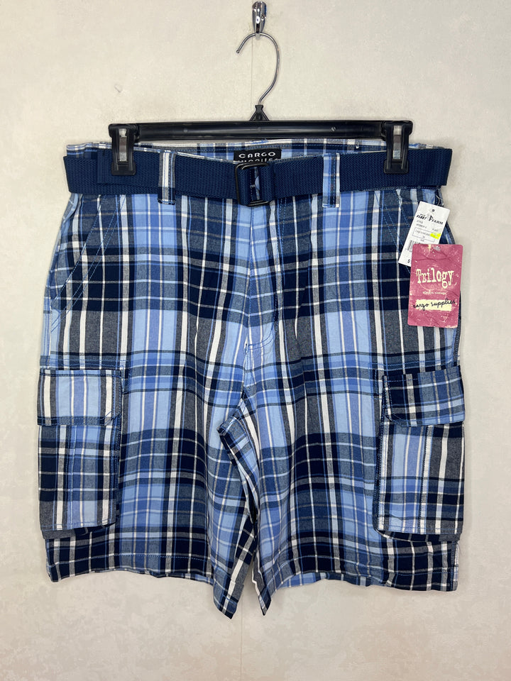 SUPPLIES CHECKERED CARGO COTTON SHORT BRAND NEW