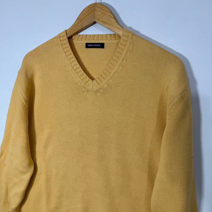 DEVRED V NECK COTTON SWEATER BRAND NEW