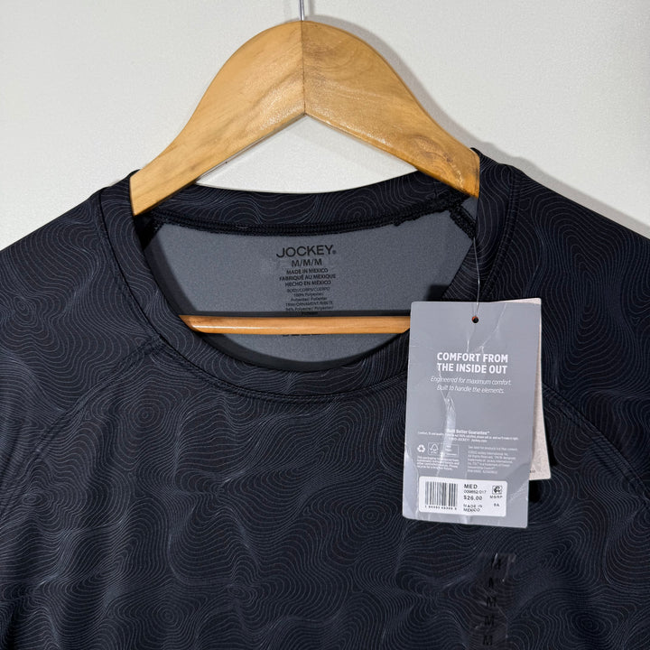 JOCKEY PRINTED LONG SLEEVES SPORT TSHIRT BRAND NEW