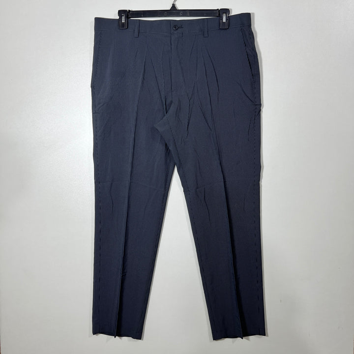 PGA TOUR CHECKERED PERFORMANCE PANT WITH STRETCH