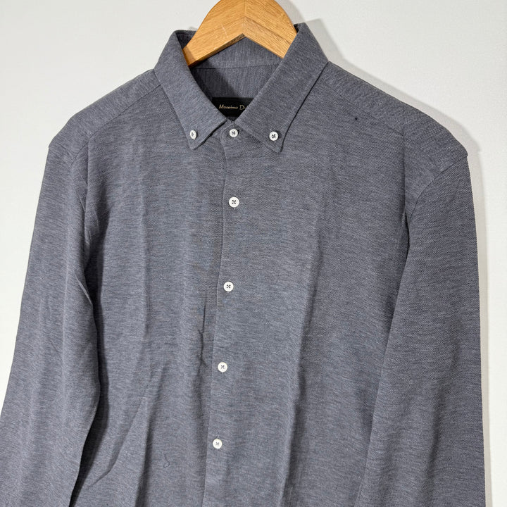 MOSSIMO DUTTI FINEST FABRIC BUTTON DOWN KNITWEAR COTTON TSHIRT