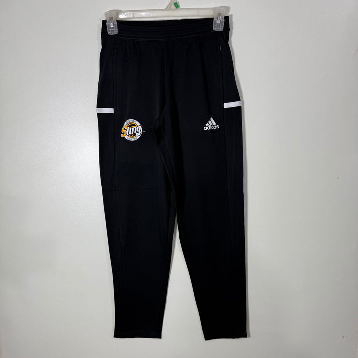 ADIDAS AEROREADY SPORT TROUSER  WITH SIDE ZIP POCKETS BLACK COLOUR
