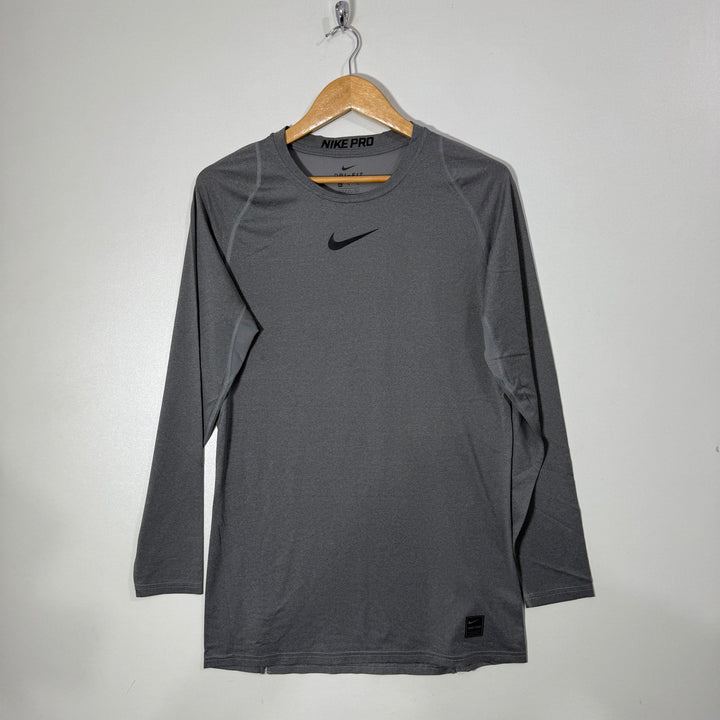 NIKE DRI FIT LONG SLEEVES SPORT COMPRESSION TSHIRT