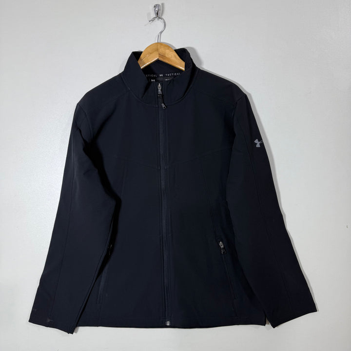 UNDER ARMOUR COLDGEAR SOFT SHELL WINDBREAKER JACKET INNER FLEECE