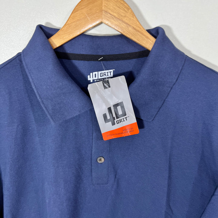 40 GRIT COTTON POLO TSHIRT BRAND NEW