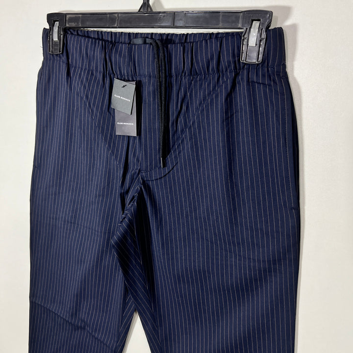 CLUB MONACO SLIM FIT FORMAL JOGGER PANT BRAND NEW WITH STRETCH BLUE COLOUR