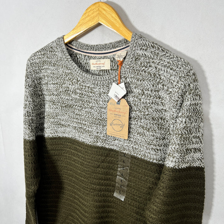 WEATHERPROOF VINTAGE KNITWEAR ACRYLIC SWEATER BRAND NEW