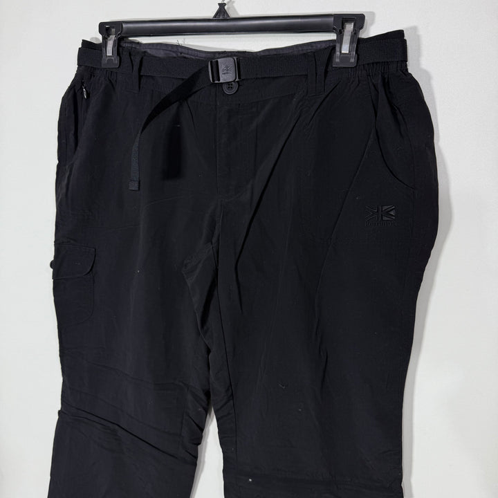 KARRIMOR WOMEN LOOSE FIT COTTON CONVERTIBLE PANT BRAND NEW BLACK COLOUR