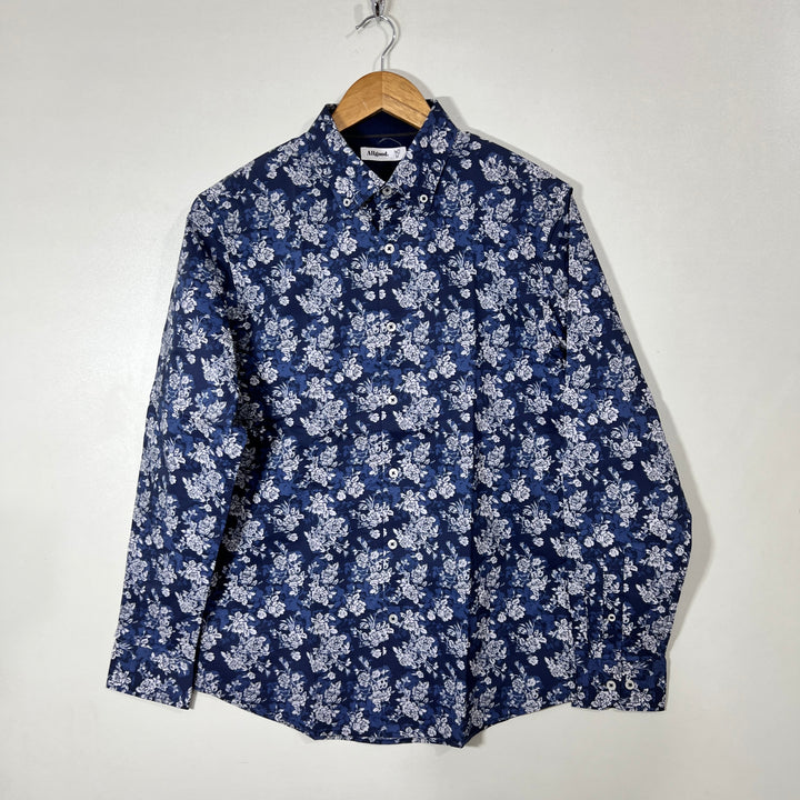 ALLGOOD BUTTON DOWN CASUAL COTTON SHIRT