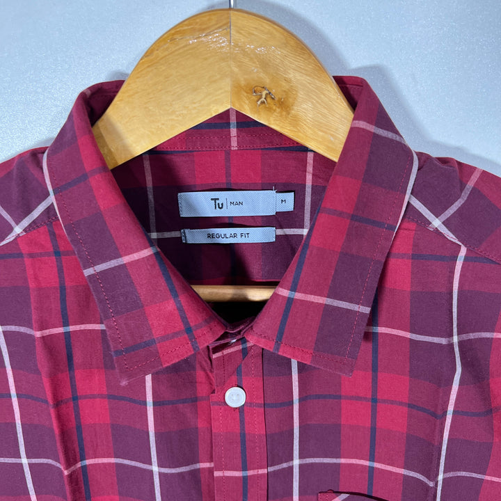TU MAN HALF SLEEVES SHIRT
