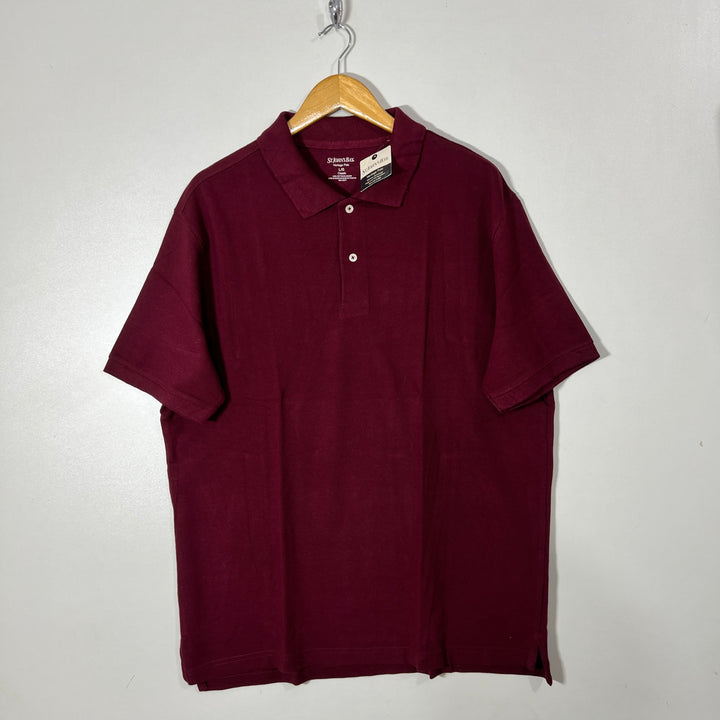 ST JOHNS BAY COTTON POLO TSHIRT BRAND NEW