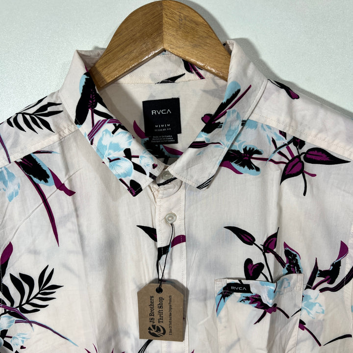 RVCA HALF SLEEVES HAWAI SHIRT
