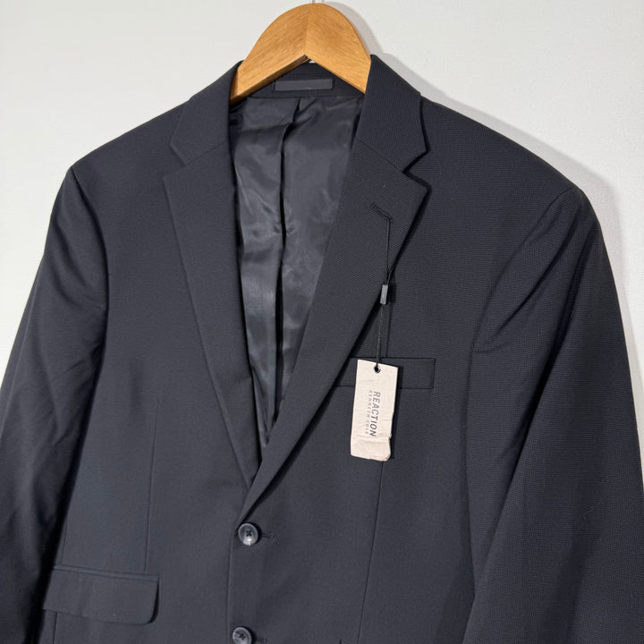 KENNETH COLE MODERN FIT STRETCH GUSSET PERFORMANCE FABRIC THE FLEX BLAZER COAT BRAND NEW DARK GREY COLOUR