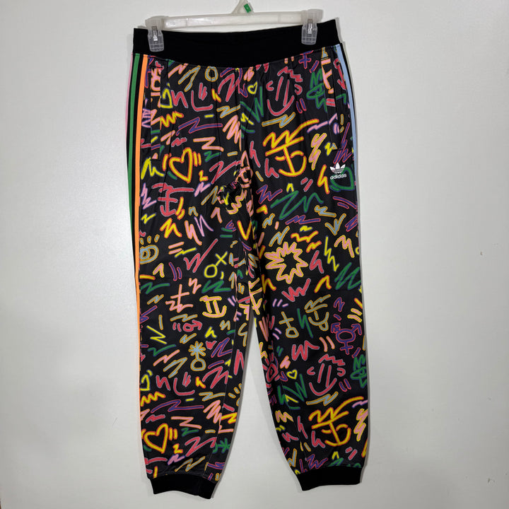 ADIDAS PRINTED SPORT TROUSER WITH SIDE ZIP POCKETS