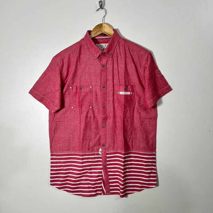 TFG BUTTON DOWN HALF SLEEVES SHIRT
