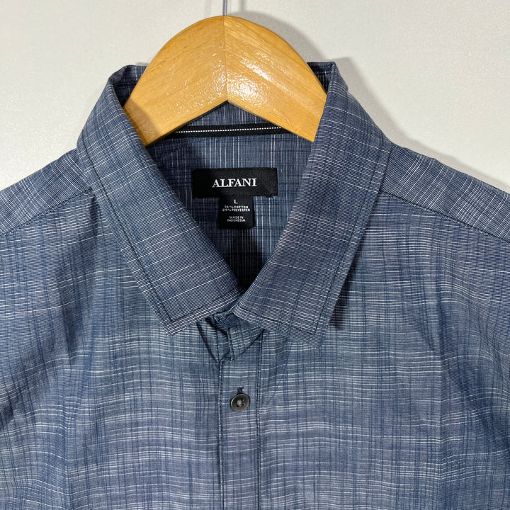 ALFANI HALF SLEEVES SHIRT
