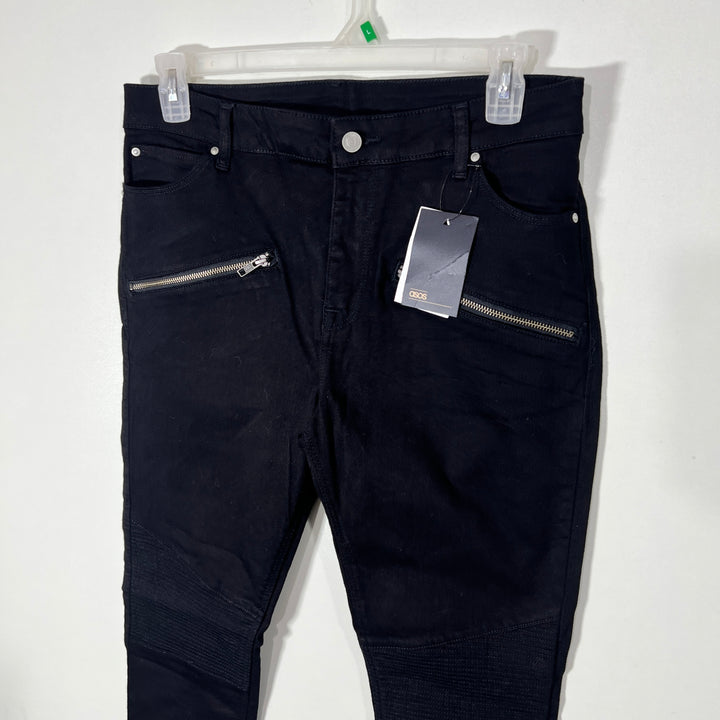 ASOS SKINNY FIT DENIM PANT BRAND NEW WITH STRETCH BLACK COLOUR