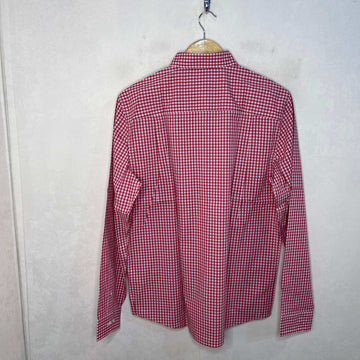 DENVER HAYES BUTTON DOWN CHECKERED COTTON SHIRT BRAND NEW - JS BROTHERS 