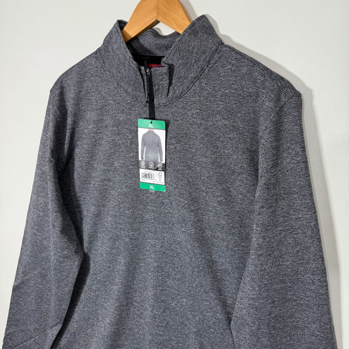 GERRY MOISTURE WICKING QUICK DRY 4 WAY STRETCH HALF ZIP SPORT PULLOVER BRAND NEW