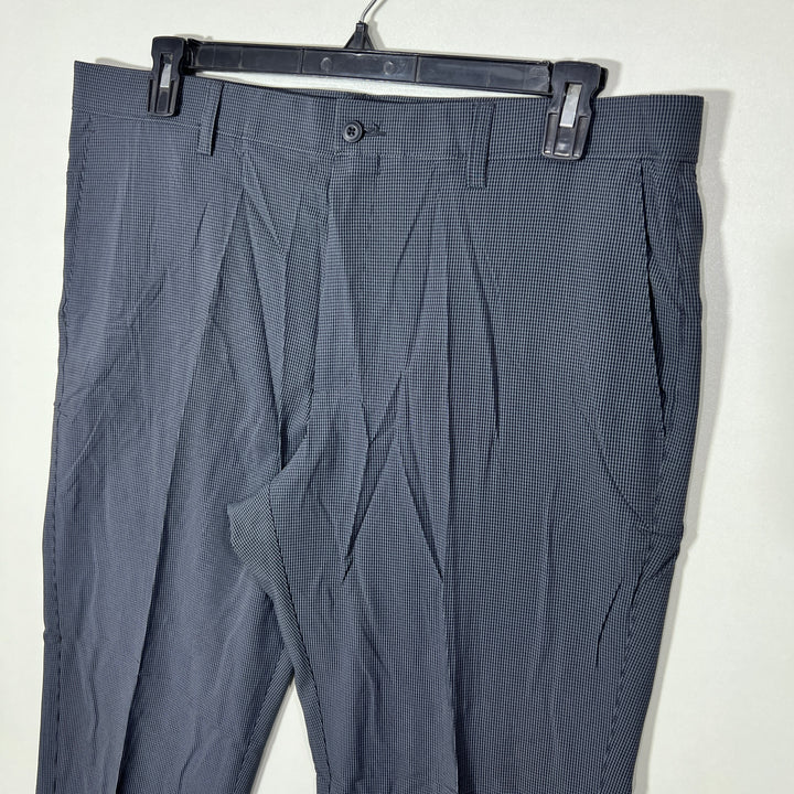 PGA TOUR CHECKERED PERFORMANCE PANT WITH STRETCH