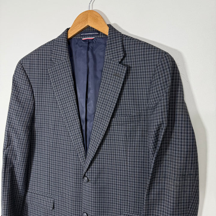 TOMMY HILFIGER REGULAR FIT  CHECKERED BLAZER