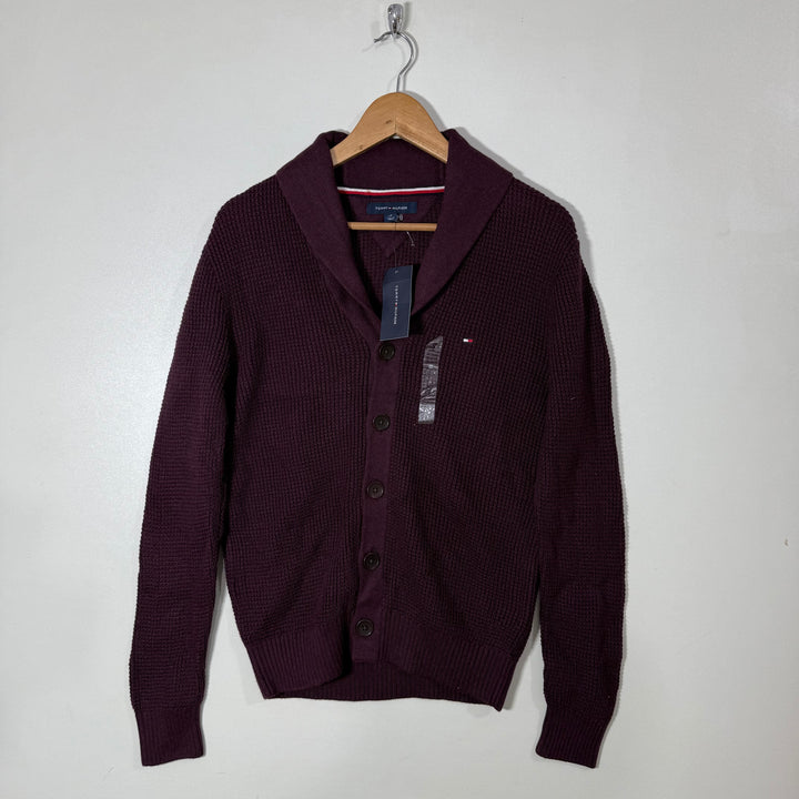 TOMMY HILFIGER KNITWEAR COTTON CARDIGAN SWEATER BRAND NEW