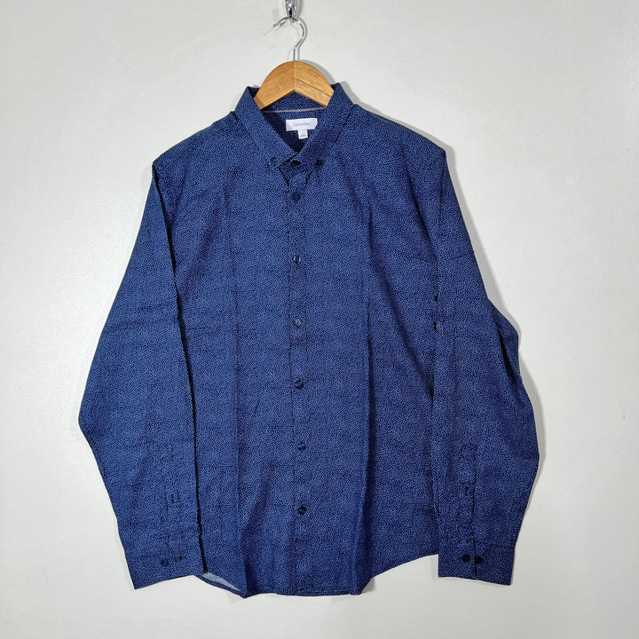 CALVIN KLEIN SLIM FIT BUTTON DOWN SHIRT