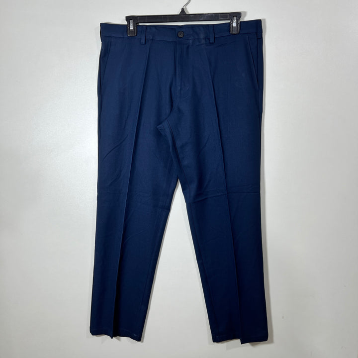 HAGGAR 26 STRAIGHT FIT PERFORMANCE PANT WITH STRETCH
