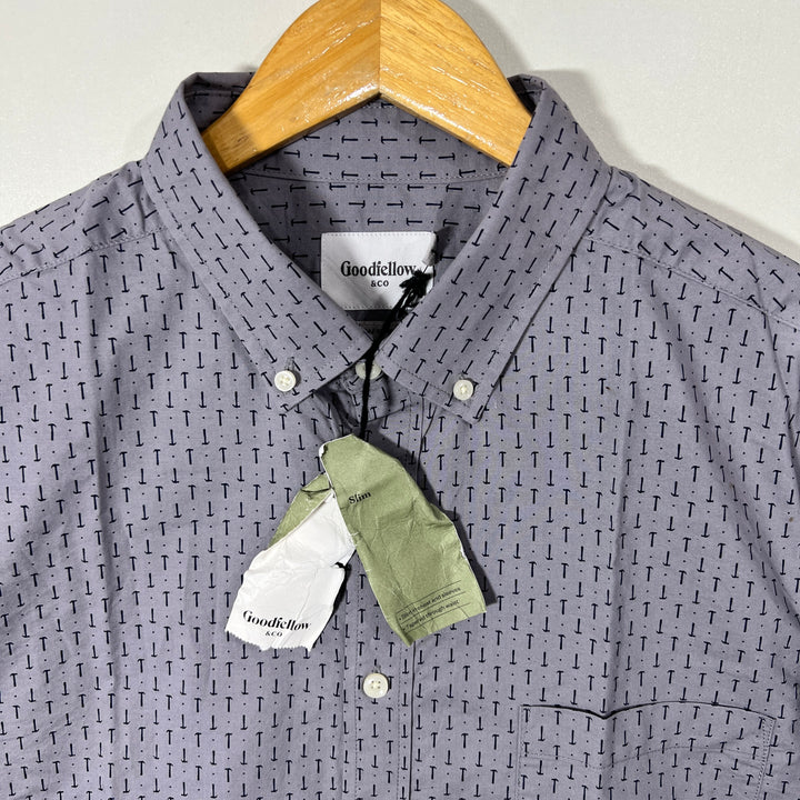 GOOD FELLOW &CO BUTTON DOWN CASUAL COTTON SHIRT BRAND NEW