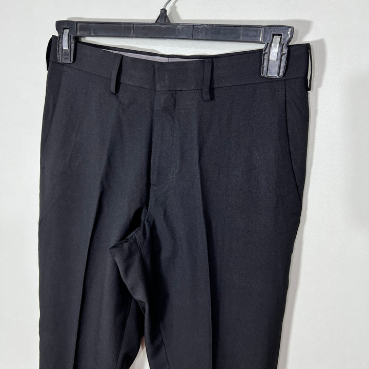 HAGGAR SLIM FIT DRESS PANT WITHOUT STRETCH BLACK COLOUR