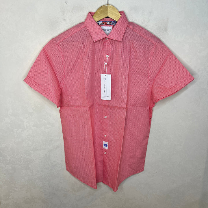 DENIM & FLOWER ESSENTIAL HALF SLEEVES COTTON SHIRT BRAND NEW