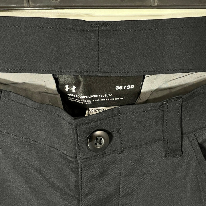 UNDER ARMOUR SLIM FIT PERFORMANCE PANT WITH STRETCH BLACK COLOUR
