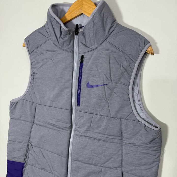 NIKE SLEEVES LESS JACKET GREY COLOUR
