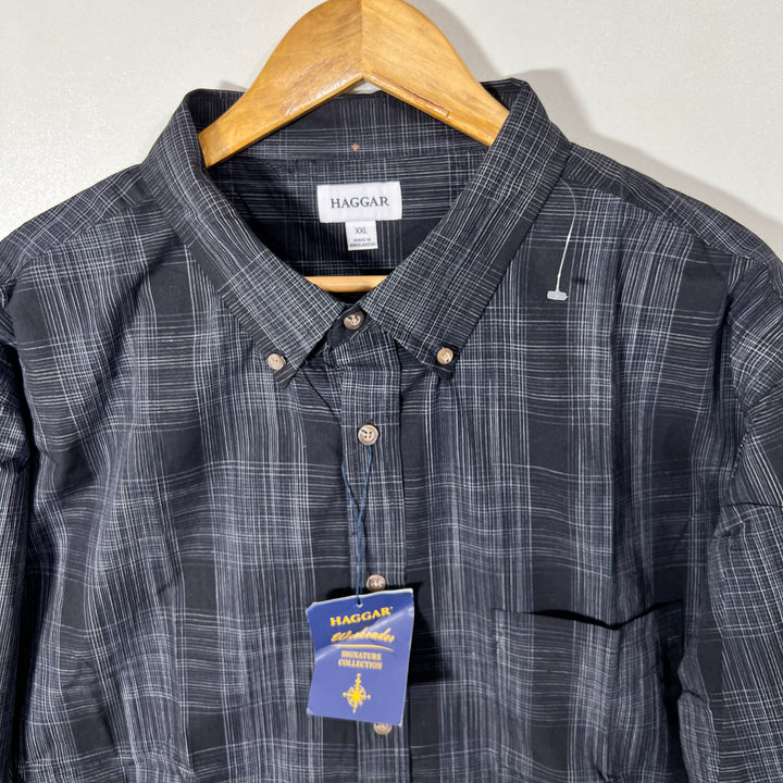 HAGGAR BUTTON DOWN SHIRT BRAND NEW