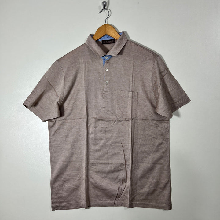 JACK ROMOLI COTTON POLO TSHIRT
