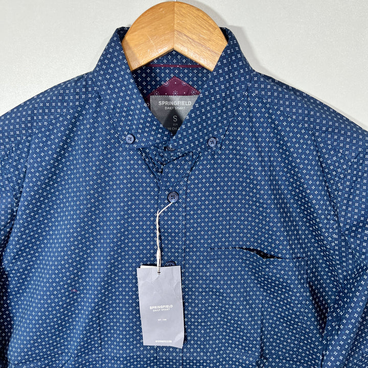 SPRINGFIELD BUTTON DOWN CASUAL COTTON SHIRT BRAND NEW