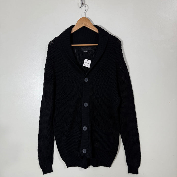 COTTON ON GARMENTS KNITWEAR CARDIGAN SWEATER BRAND NEW BLACK COLOUR