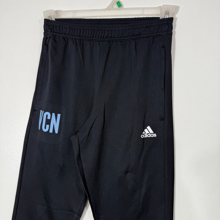 ADIDAS AEROREADY SKINNY FIT  SPORT TROUSER WOTH SIDE ZIP POCKETS BLACK COLOUR