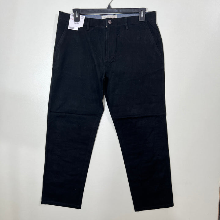 GEORGE STRAIGHT FIT COTTON CHINO PANT BRAND NEW WITH STRETCH BLACK COLOUR