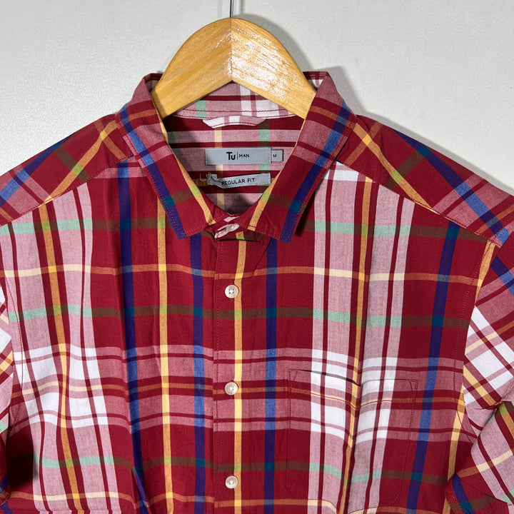 TU MAN HALF SLEEVES SHIRT