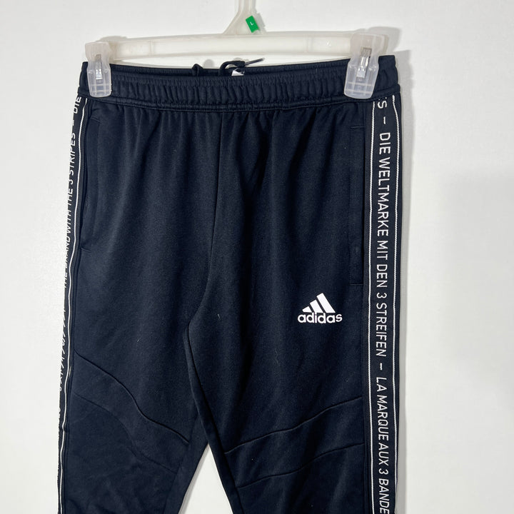 ADIDAS CLIMACOOL SPORT TROUSER SIDE ZIP POCKETS BLACK COLOUR