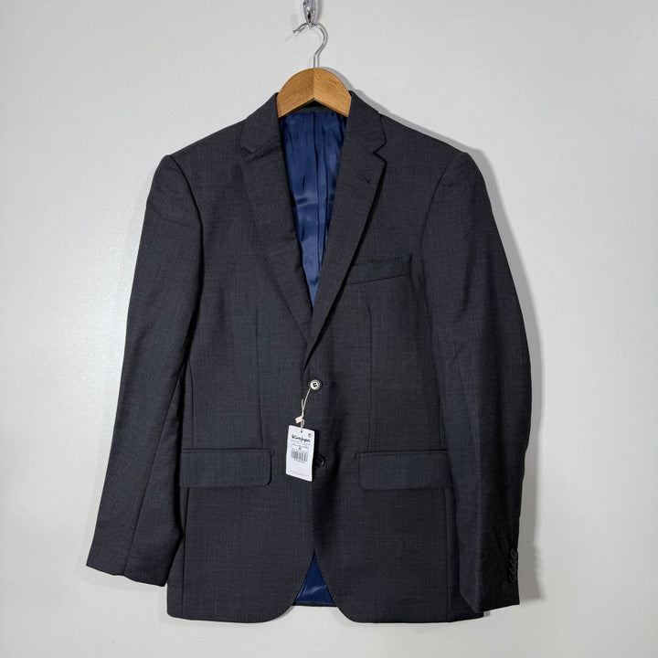 EL CORTE INGLES WOOL BLAZER  BRAND NEW CHARCOAL GREY