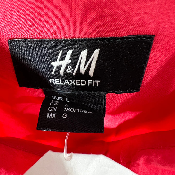 H&M CHAMBRAY COTTON RELAXED FIT SHIRT BRAND NEW