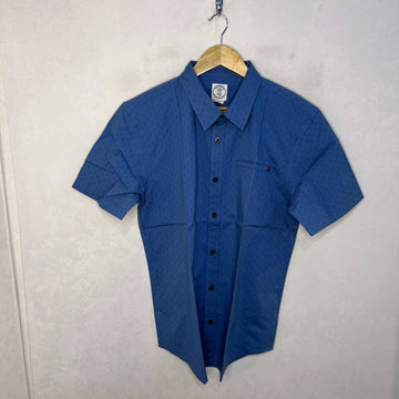 VOYAGER HALF SLEEVES COTTON SHIRT BRAND NEW WITH STRETCH - JS BROTHERS 