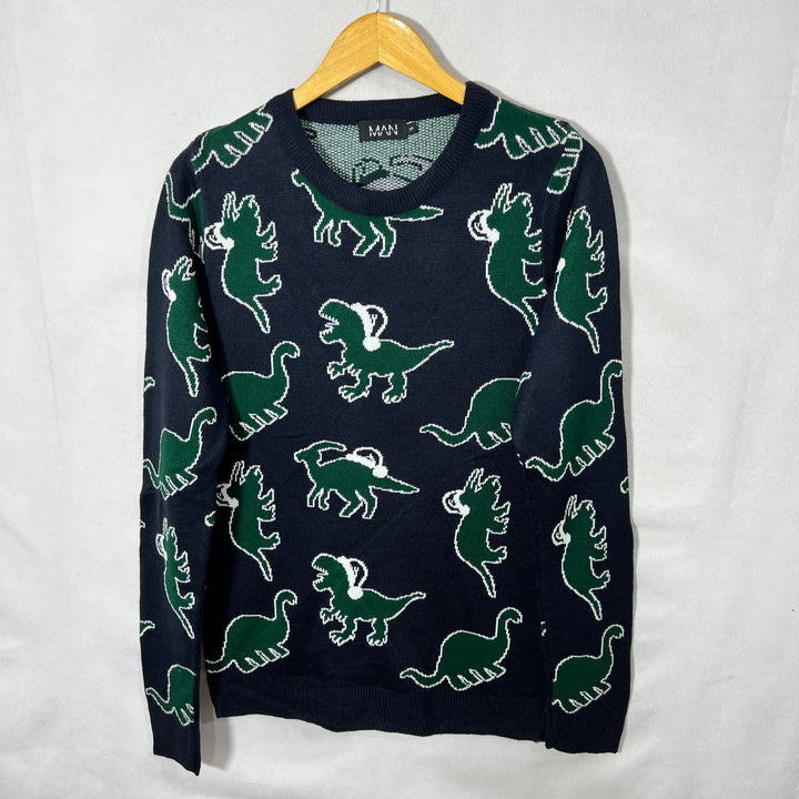 BOOHOOMAN ACRYIC SWEATER